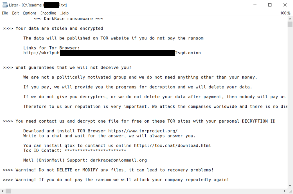 DoNex ransomware