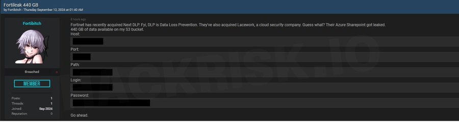 Fortinet data breach