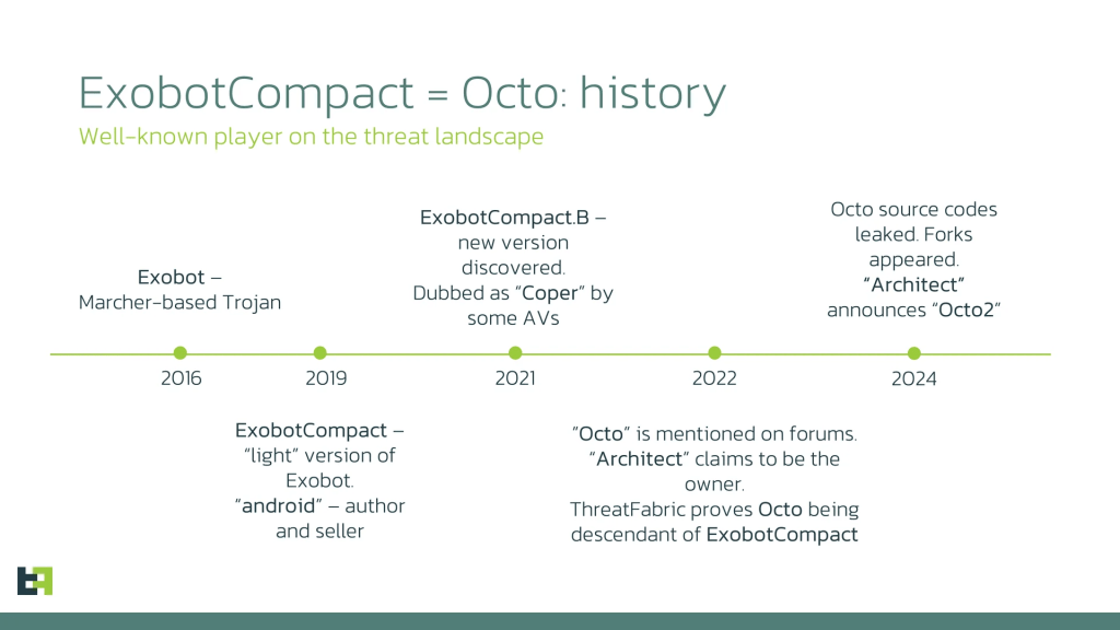 Octo2 Android banking malware